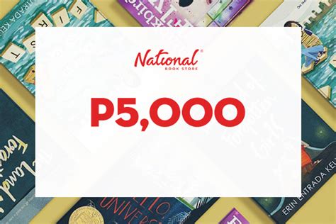 National Book Store eGifts, Voucher, Certificate.